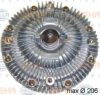 HELLA 8MV 376 758-761 Clutch, radiator fan